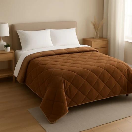 Welsoft Çift Kişilik Yorgan 195x215 cm Kiremit