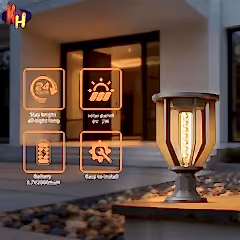 Güneş Enerjili Solar Suya Dayanıklı IP65 Dış Mekan Bahçe Lambası