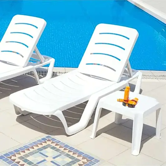 Heniver Okyanus Şezlong Beyaz