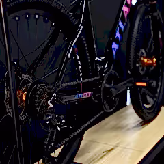 Atlas 3x8 Vites Dağ Bisikleti Siyah Mavi