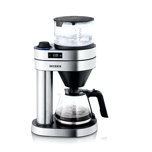Severin Filtre Kahve Makinesi ECBC Sertifikalı Metalik Gri